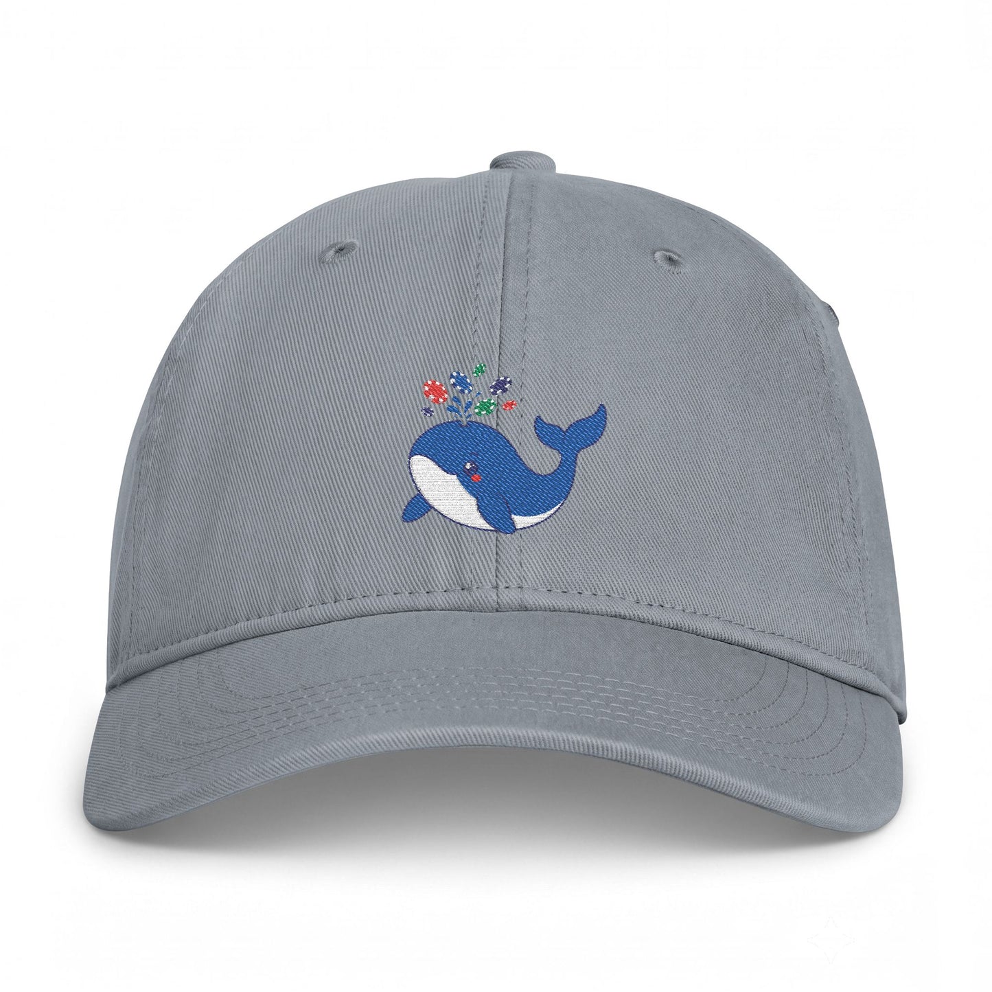 GGC Poker Whale Cap | Washed Coastal Dad Hat