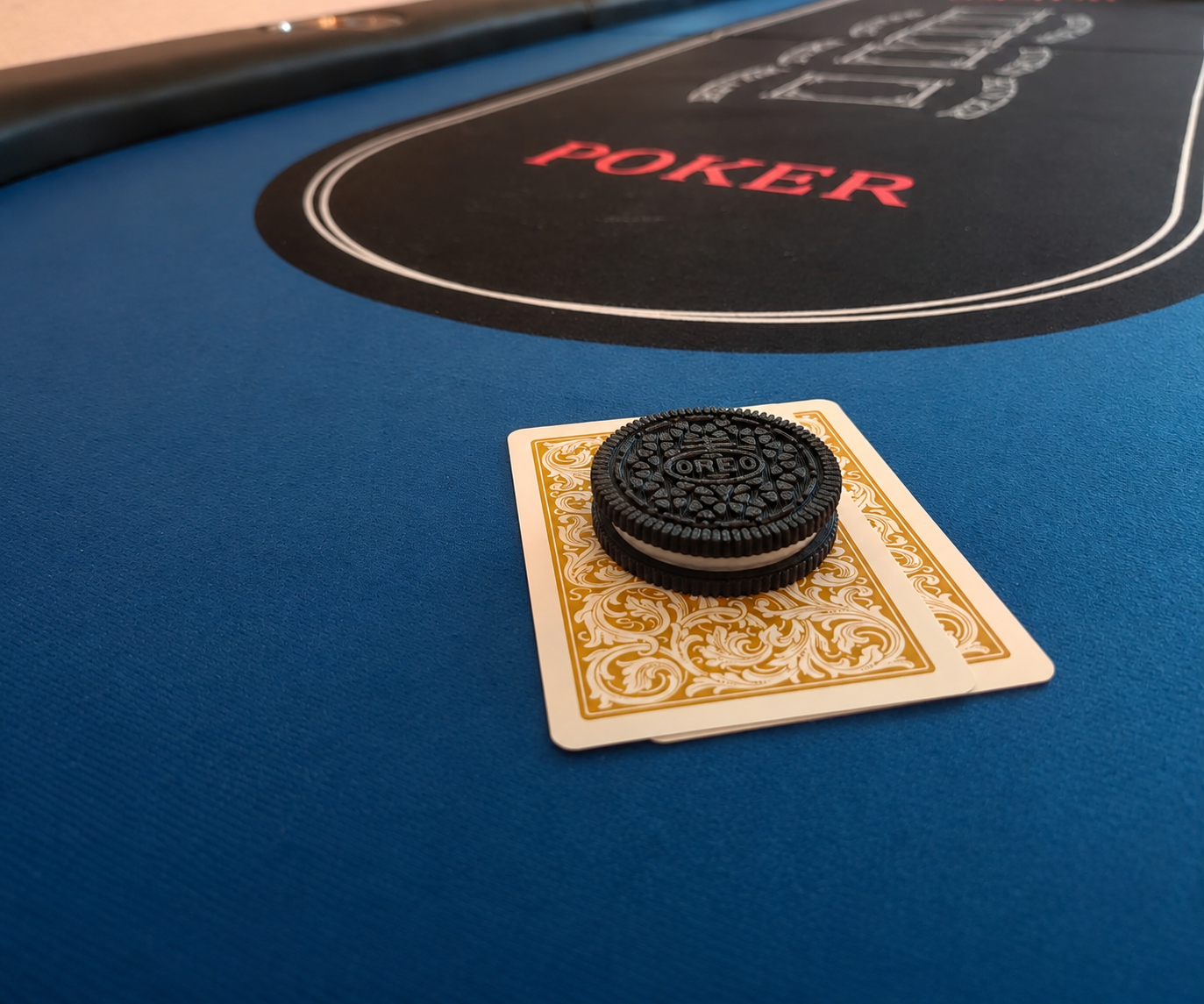 Rounders Inspired Poker Cookie Card Guard Spinning Fidget (Card Protector)