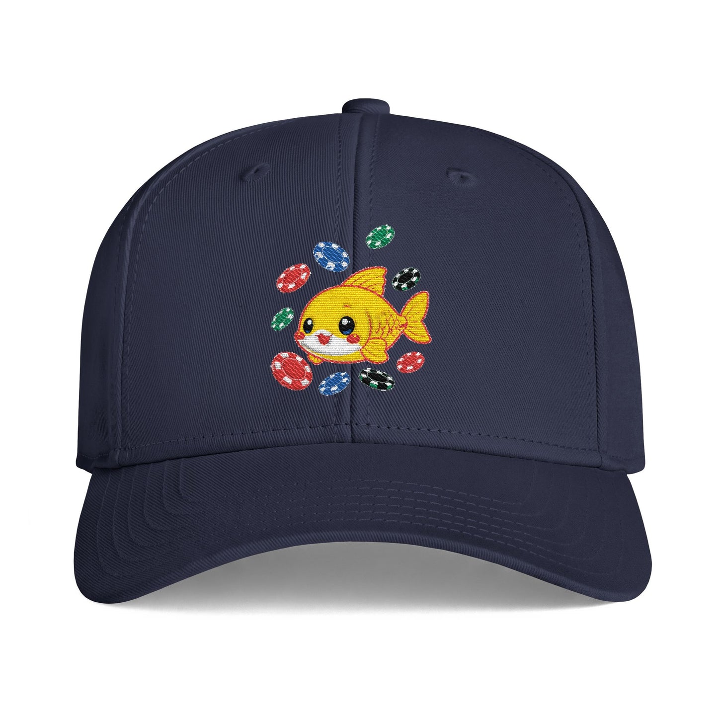 GGC [Poker Fish] Poker Hat — Structured Snapback