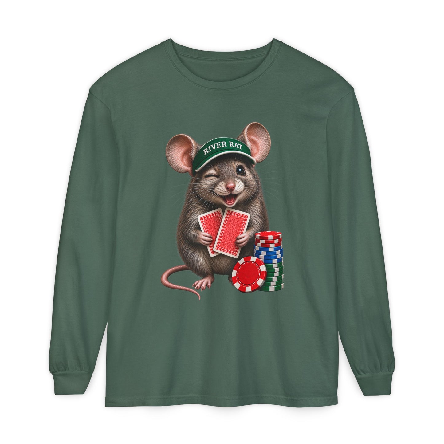 GGC [River Rat] Poker Shirt — Long Sleeve Shirt