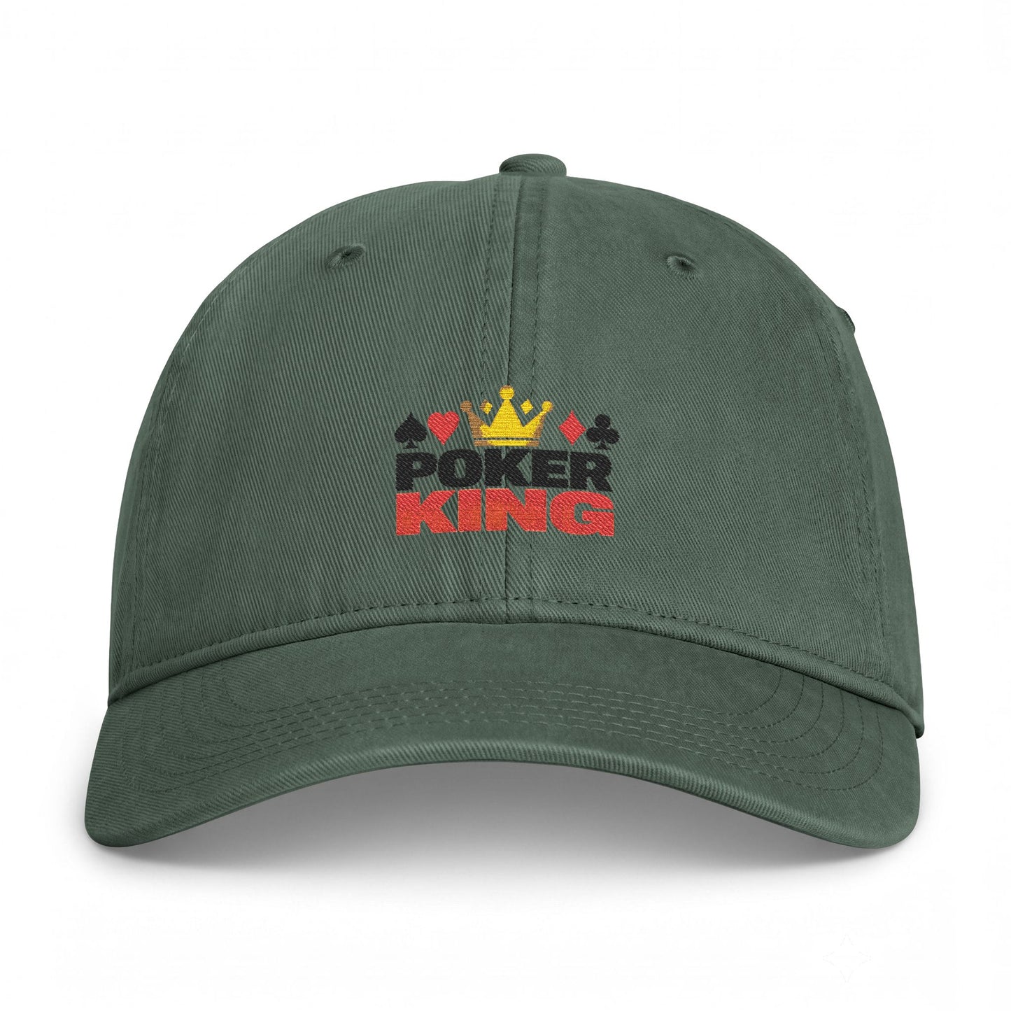 GGC Poker King Cap | Washed Coastal Baseball Hat
