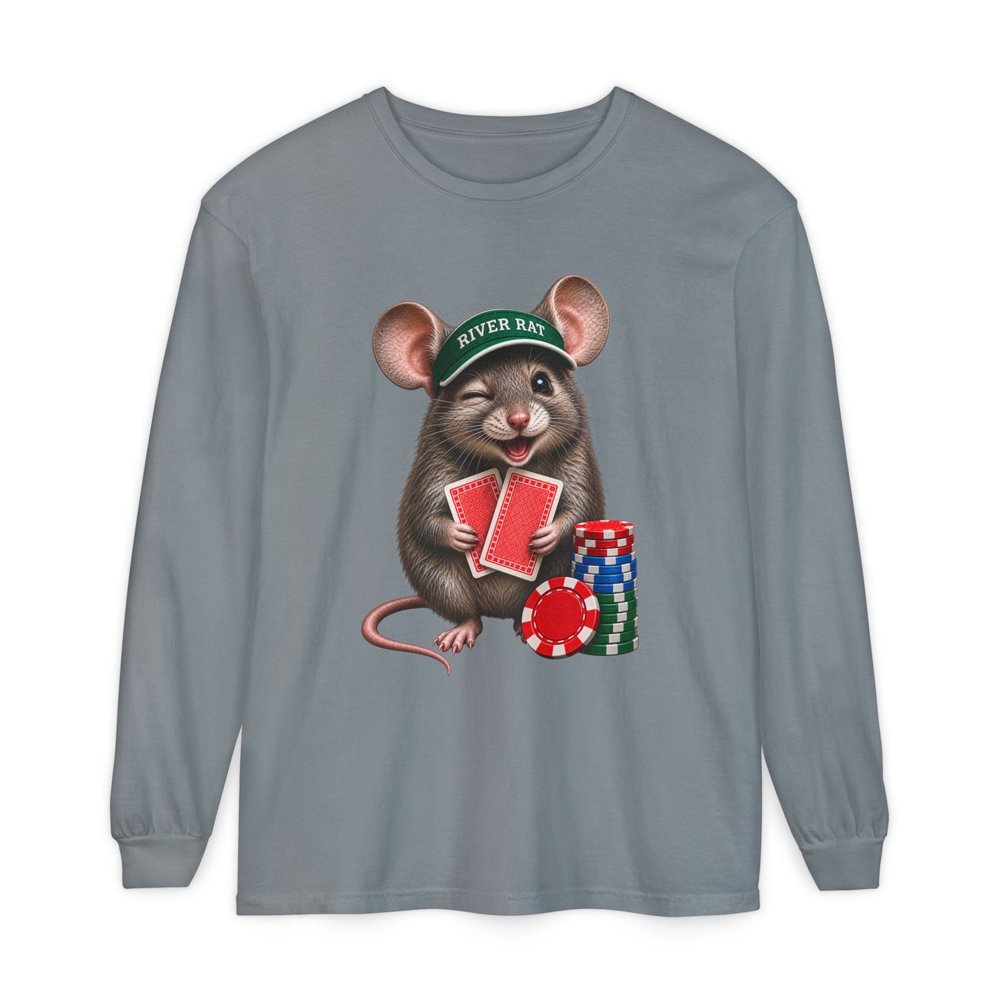 GGC [River Rat] Poker Shirt — Long Sleeve Shirt