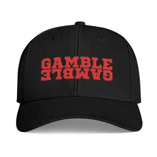 GGC [RED Gamble Gamble] Poker Hat — Structured Snapback