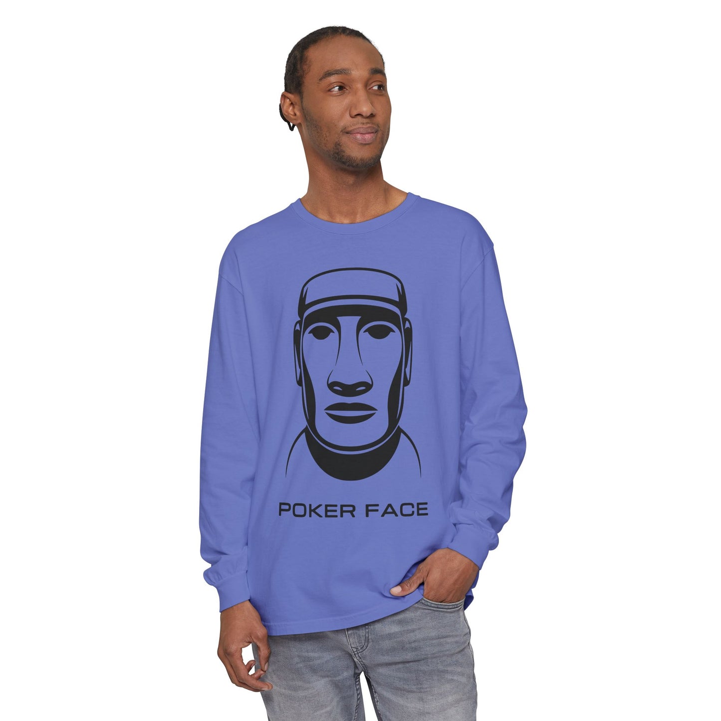 GGC Poker Face | Long Sleeve Shirt