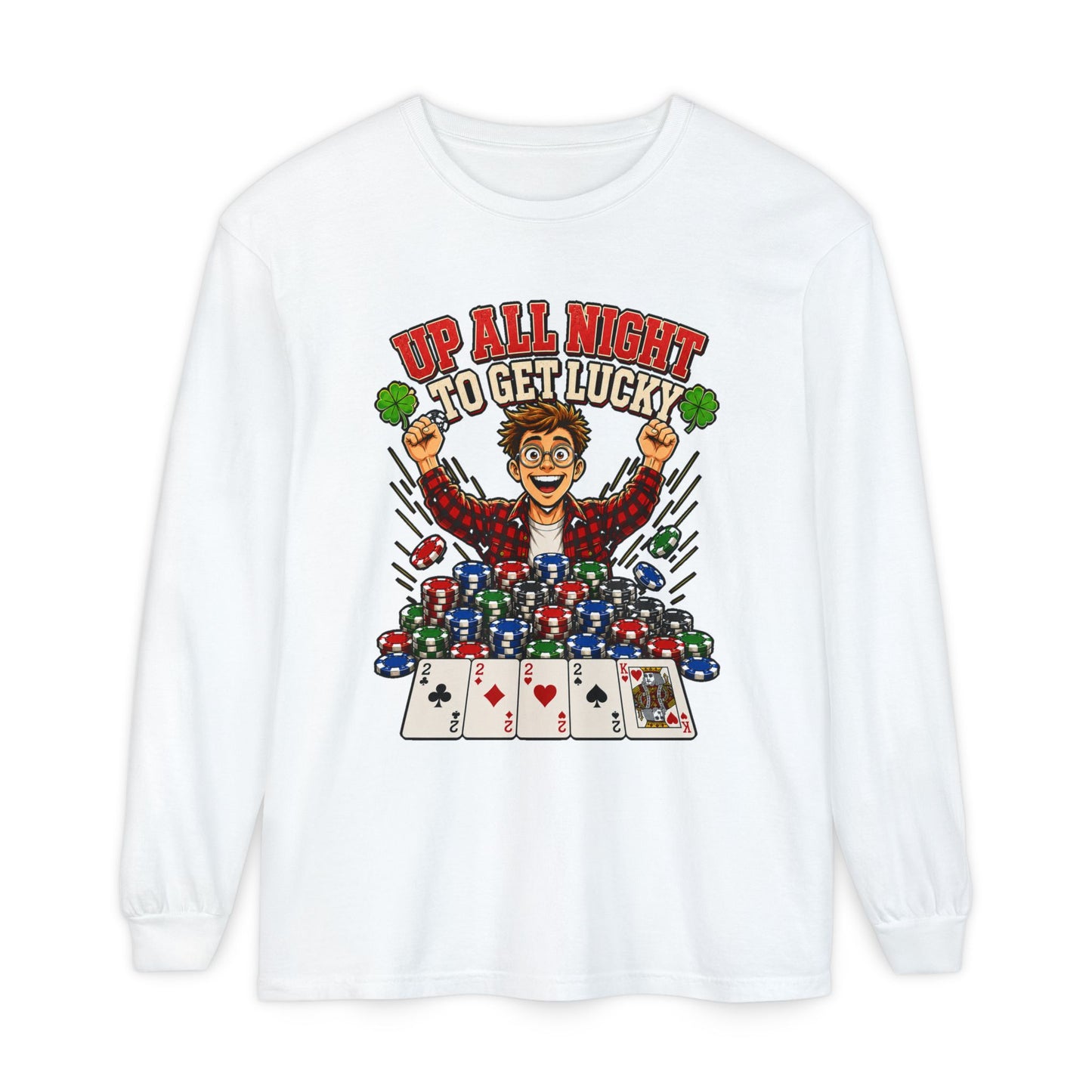 GGC Up All Night To Get Lucky | Long Sleeve Shirt