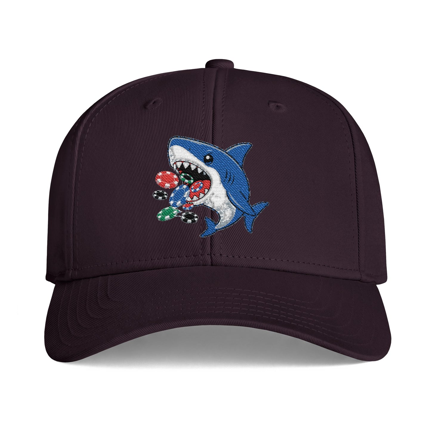 GGC [Poker Shark] Poker Hat — Structured Snapback