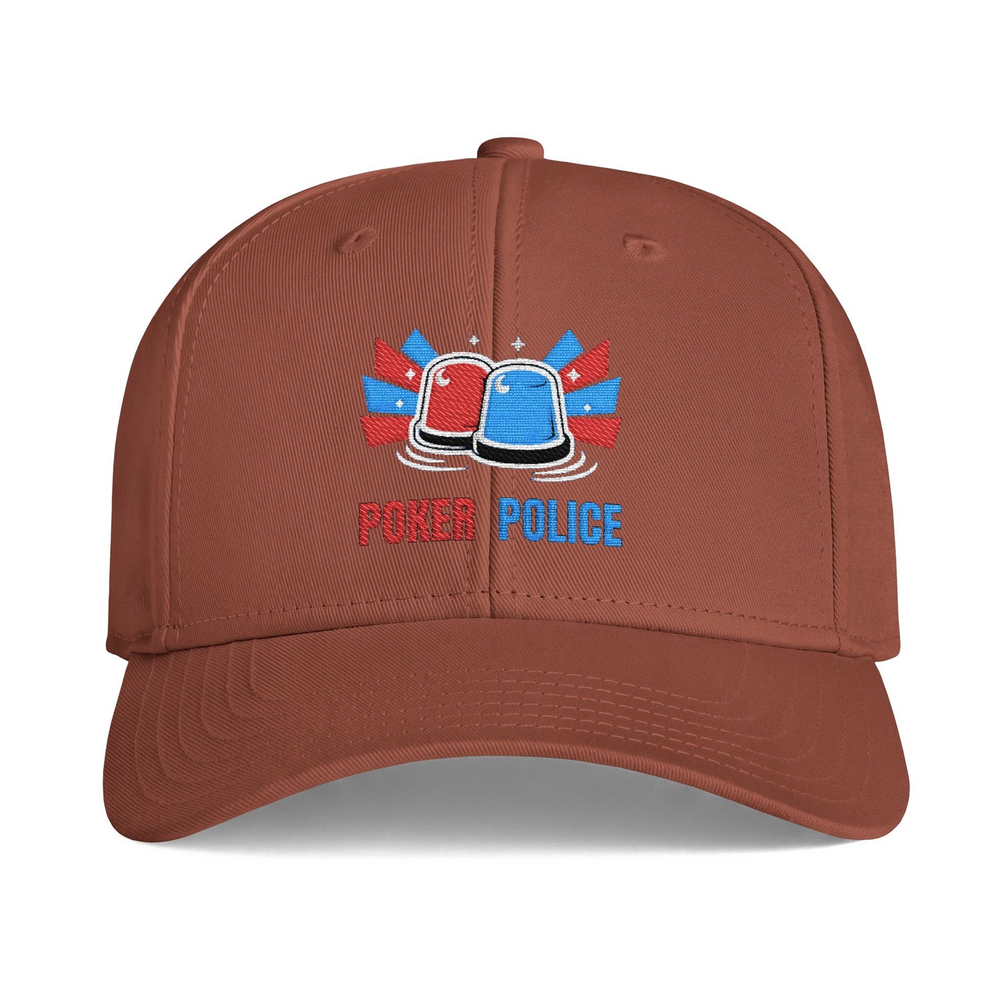 GGC [Poker Police] Poker Hat — Structured Snapback