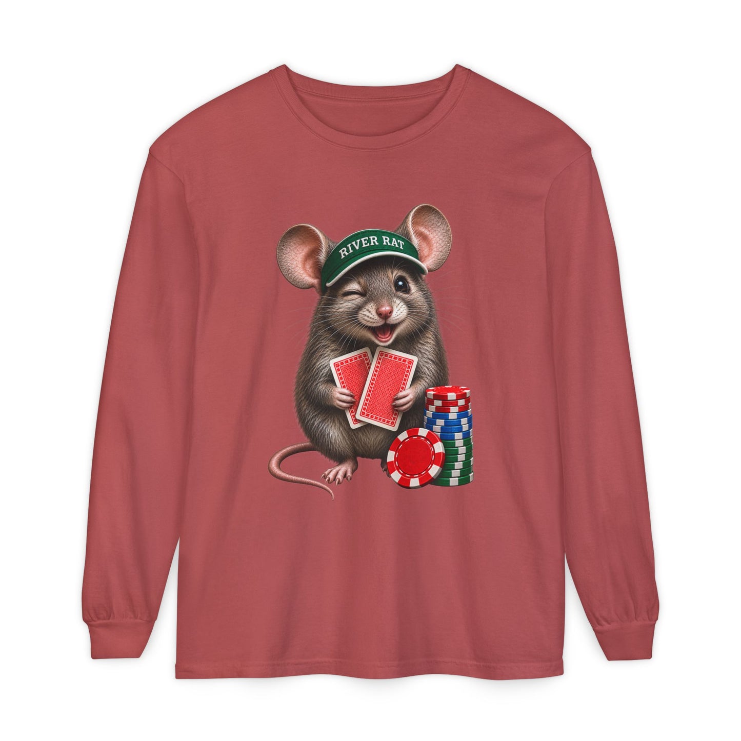 GGC [River Rat] Poker Shirt — Long Sleeve Shirt