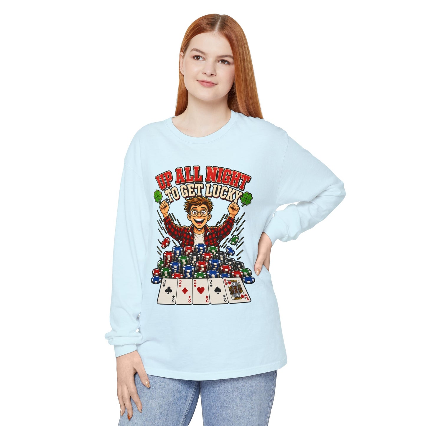 GGC Up All Night To Get Lucky | Long Sleeve Shirt