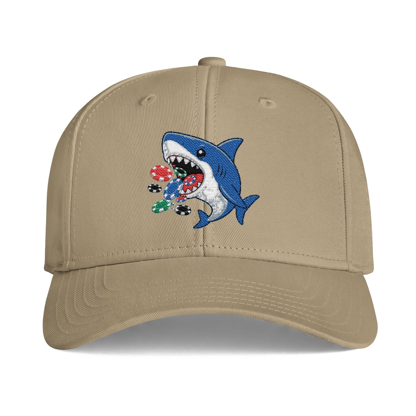 GGC [Poker Shark] Poker Hat — Structured Snapback