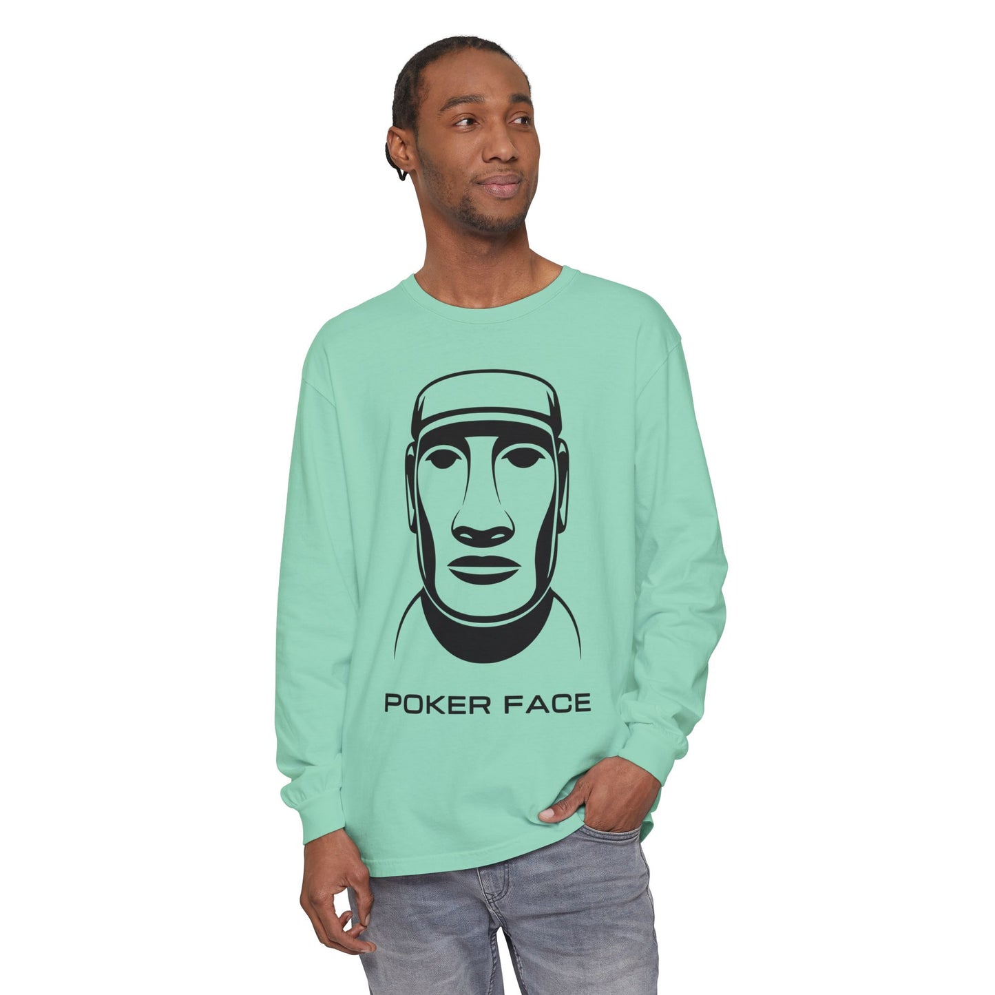 GGC Poker Face | Long Sleeve Shirt