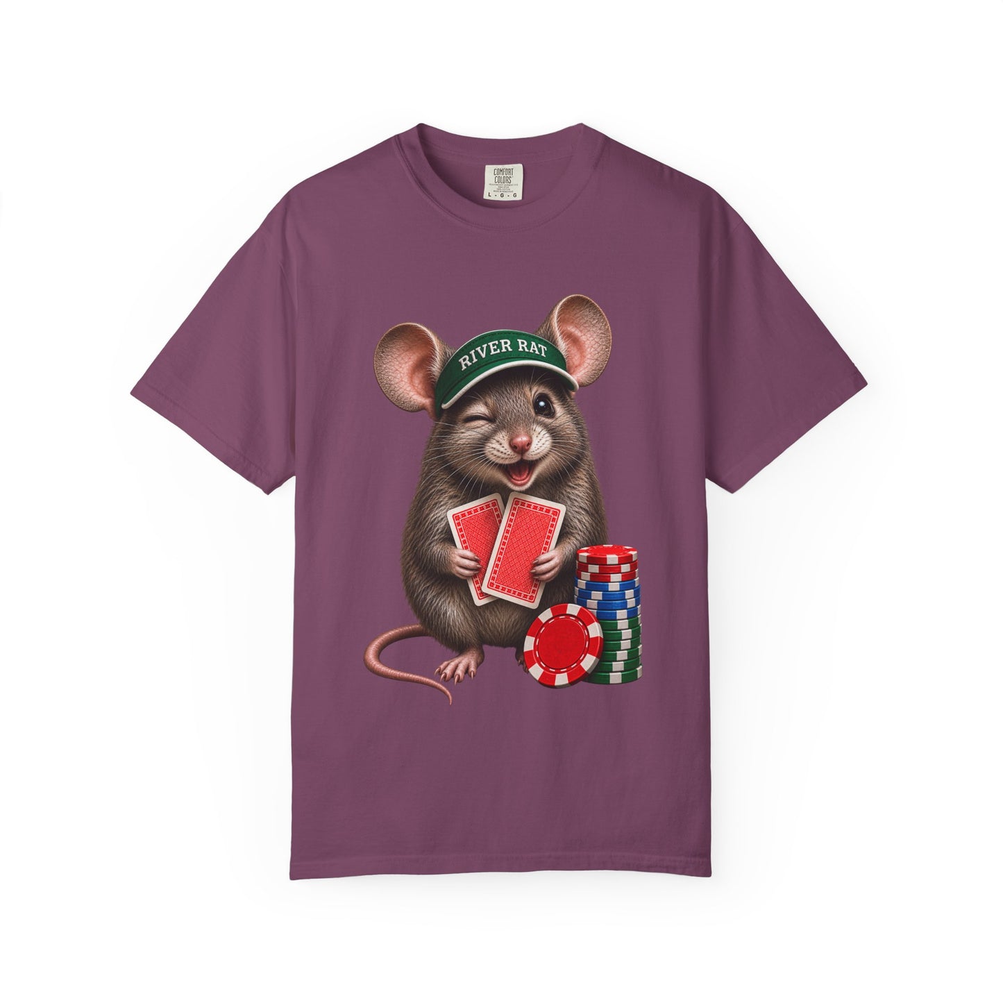 GGC [River Rat] Poker Shirt — T-Shirt