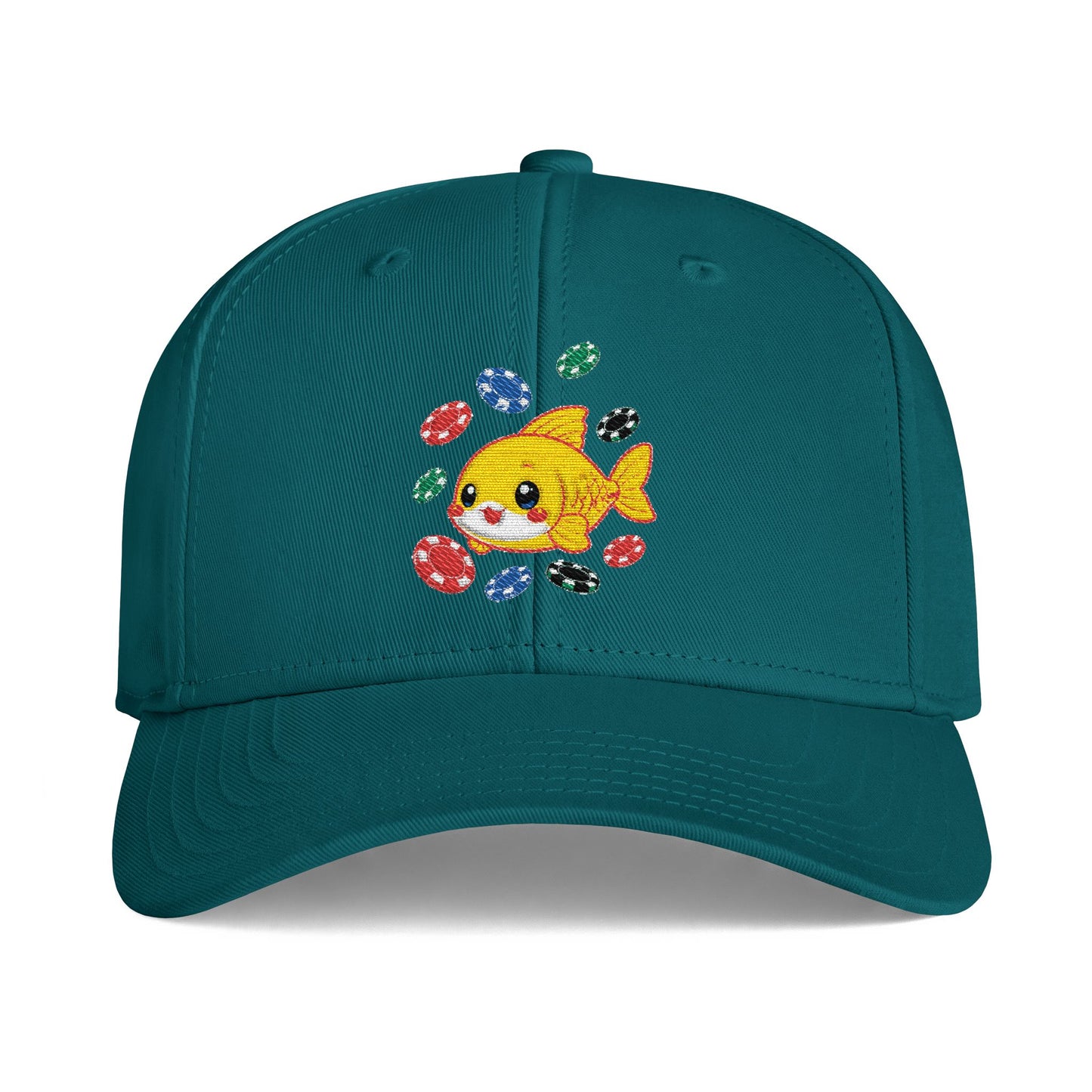 GGC [Poker Fish] Poker Hat — Structured Snapback