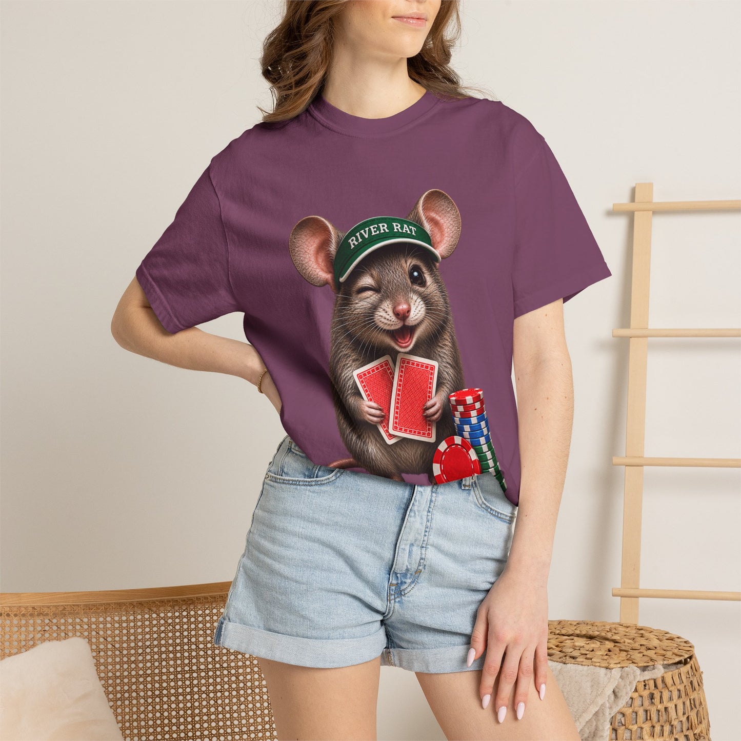 GGC [River Rat] Poker Shirt — T-Shirt