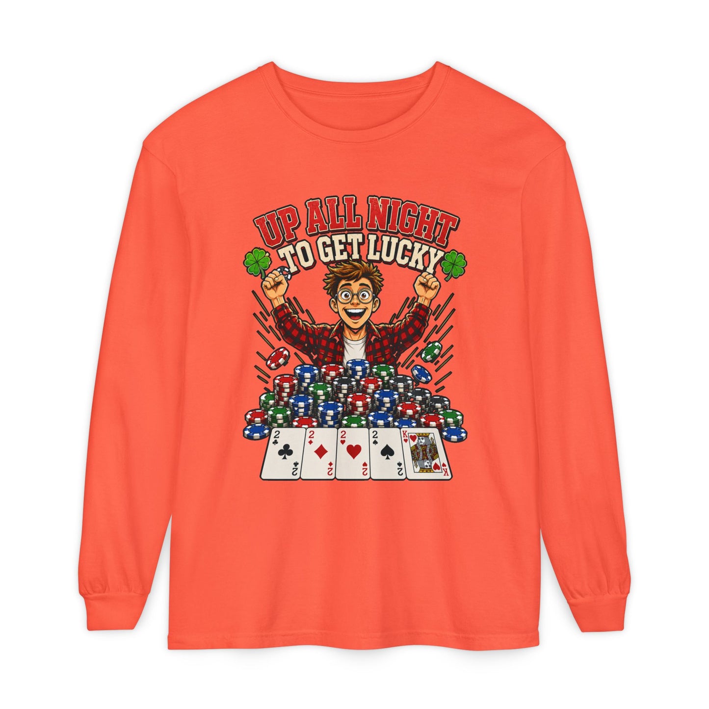 GGC Up All Night To Get Lucky | Long Sleeve Shirt