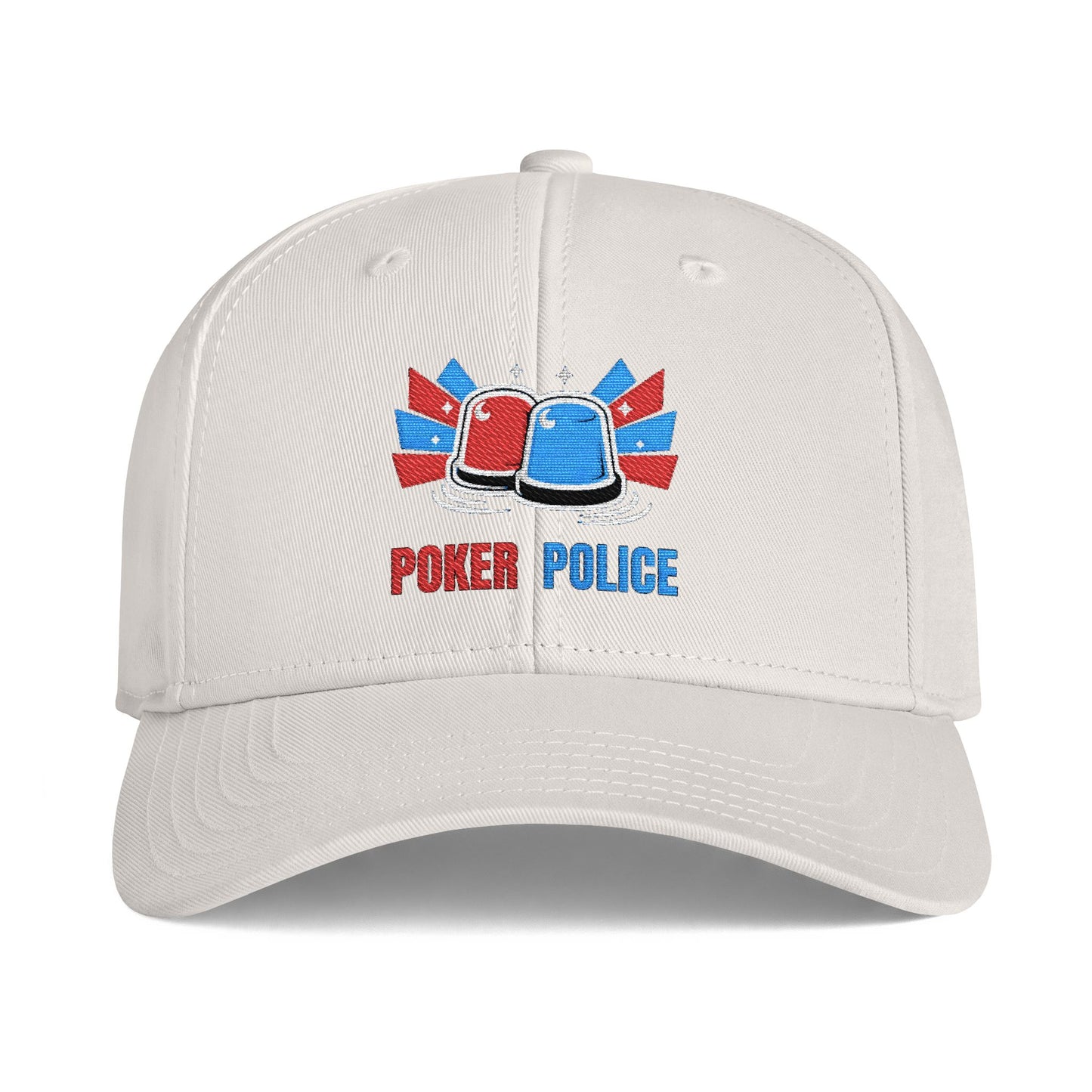 GGC [Poker Police] Poker Hat — Structured Snapback