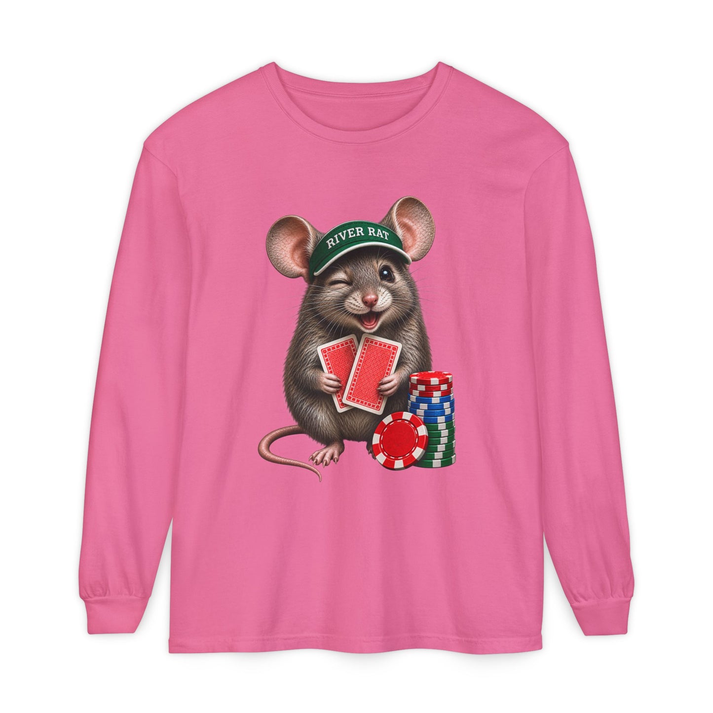 GGC [River Rat] Poker Shirt — Long Sleeve Shirt