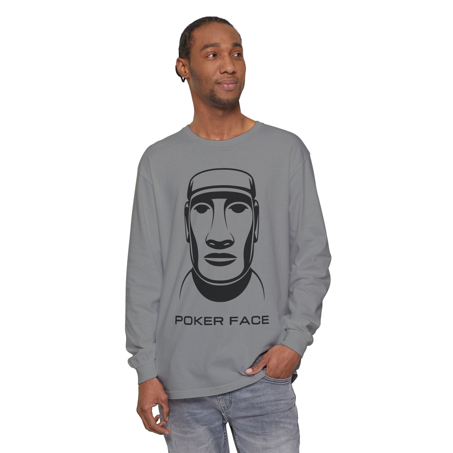 GGC Poker Face | Long Sleeve Shirt