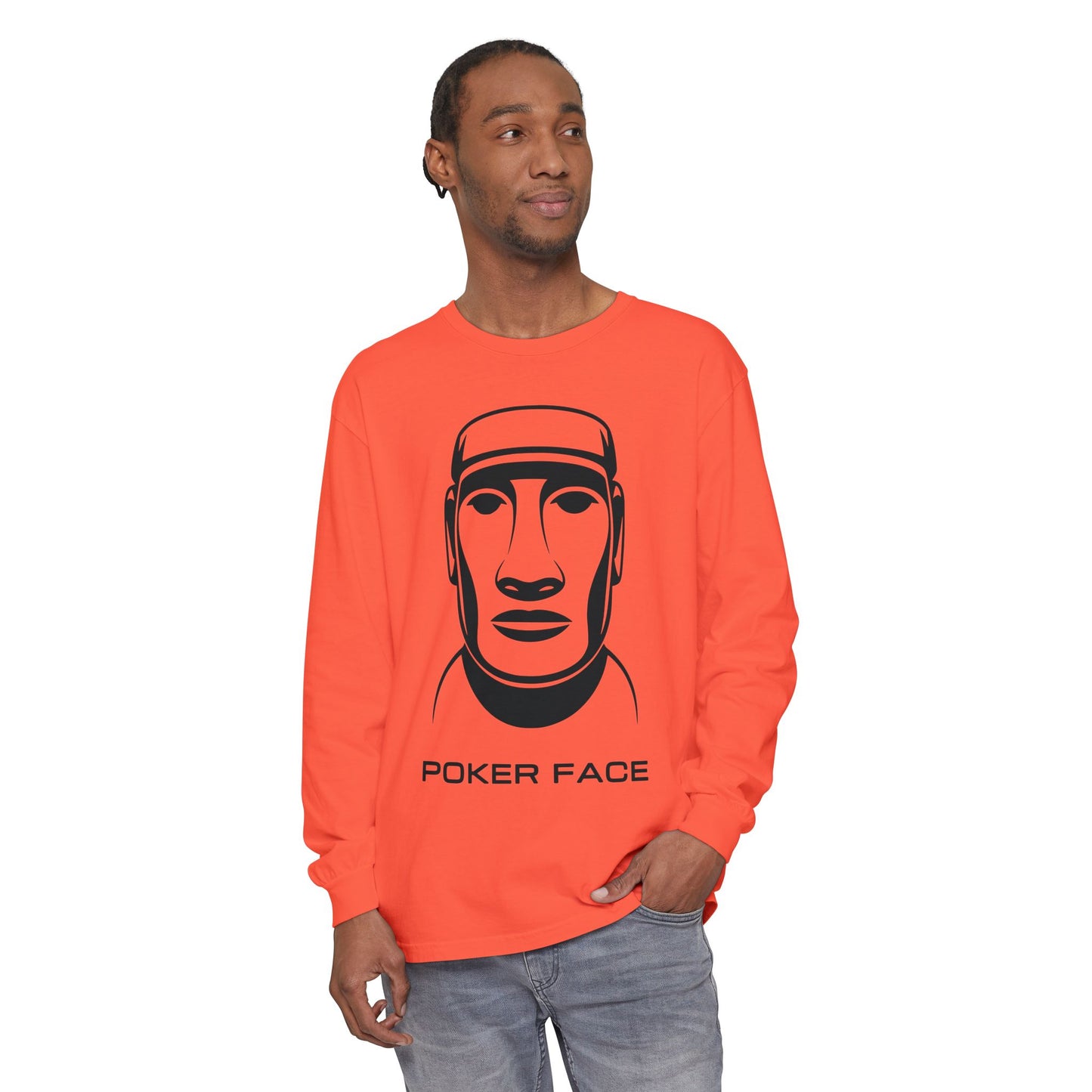 GGC Poker Face | Long Sleeve Shirt