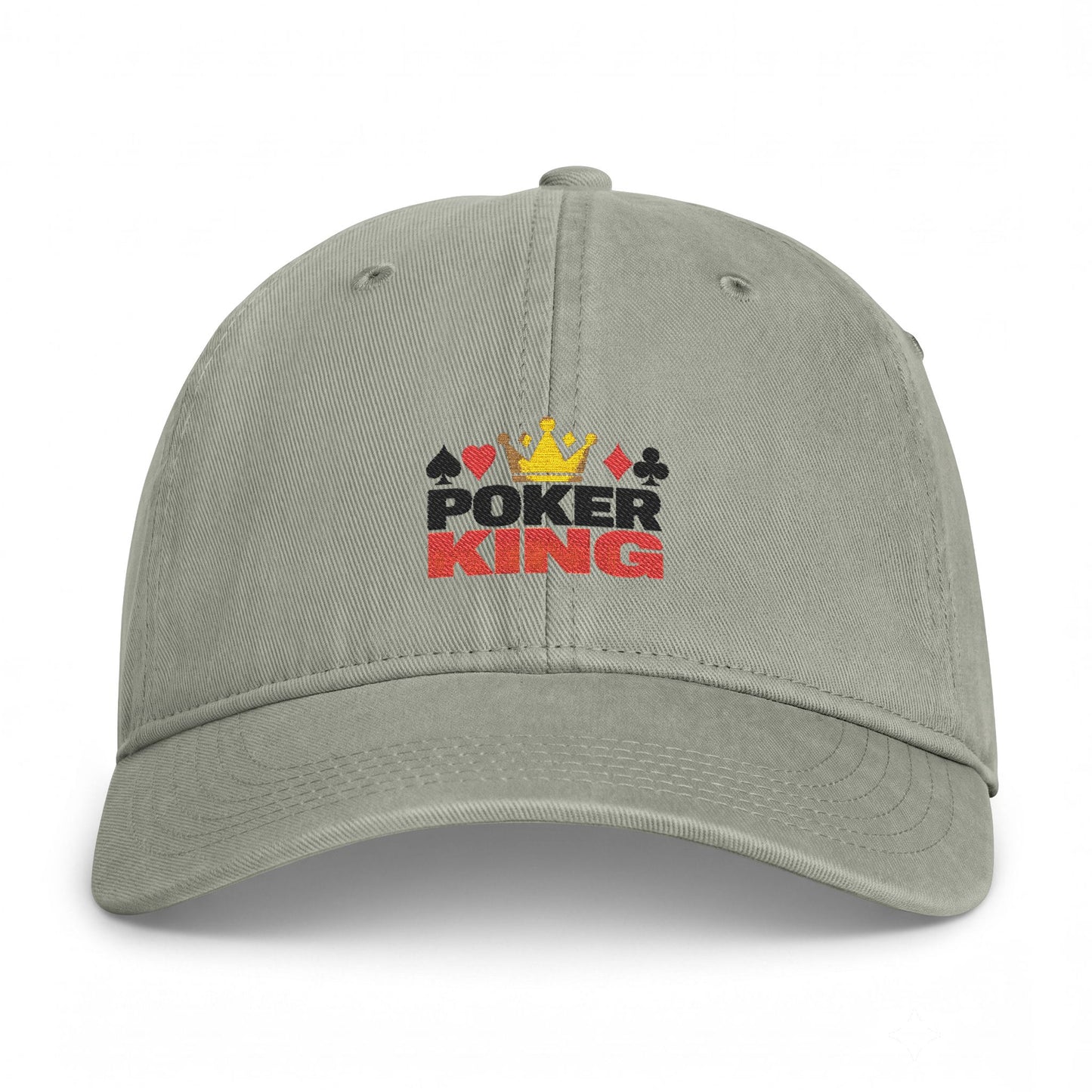 GGC Poker King Cap | Washed Coastal Baseball Hat