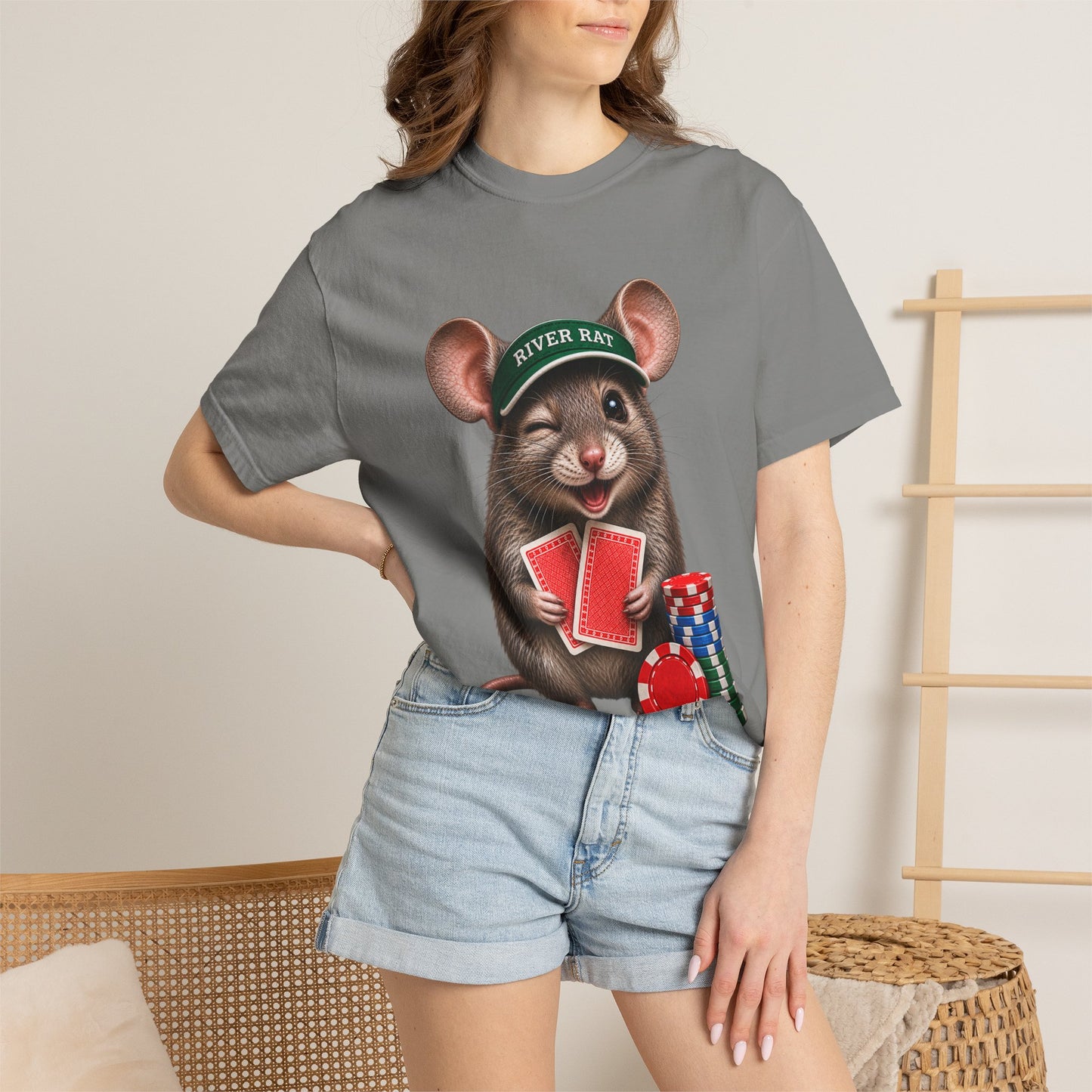 GGC [River Rat] Poker Shirt — T-Shirt