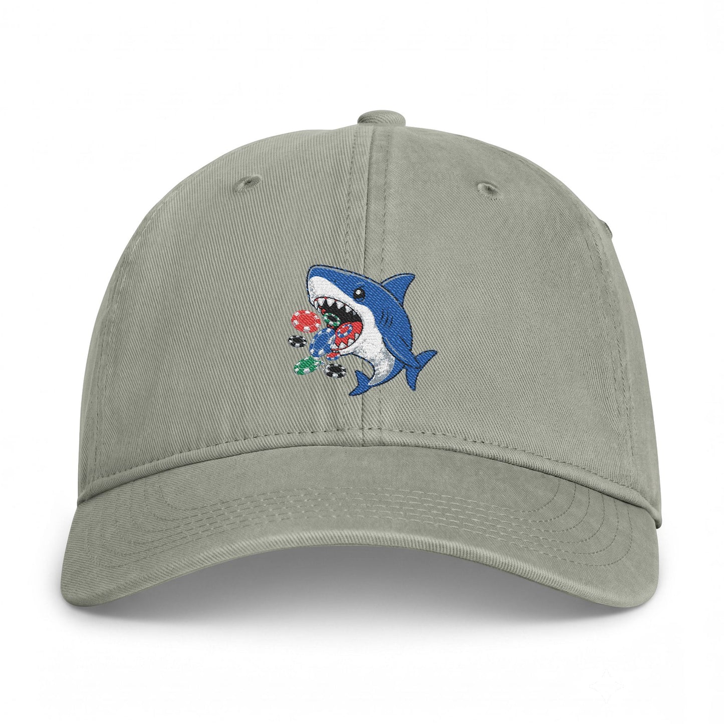 GGC Poker Shark Cap | Washed Coastal Dad Hat