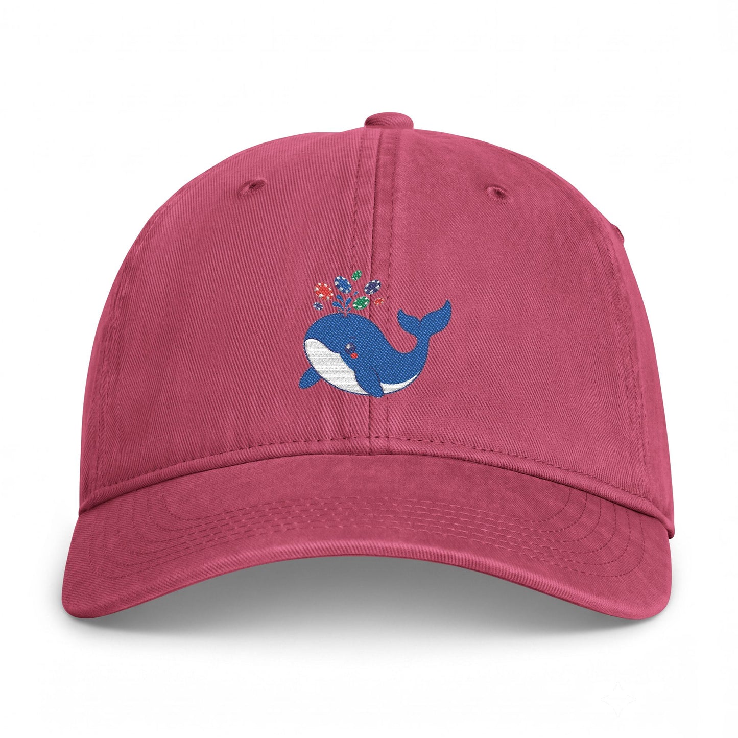 GGC Poker Whale Cap | Washed Coastal Dad Hat