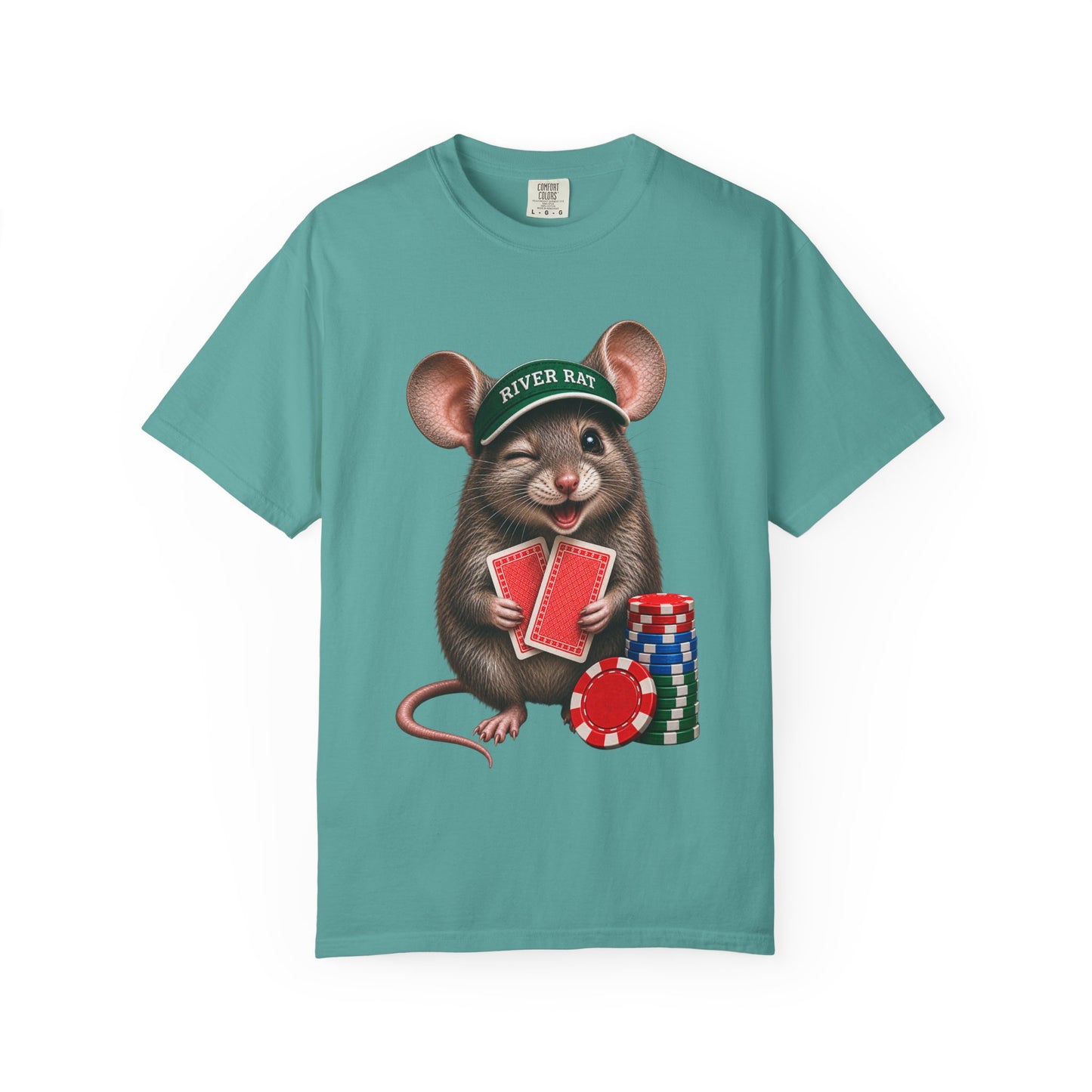 GGC [River Rat] Poker Shirt — T-Shirt