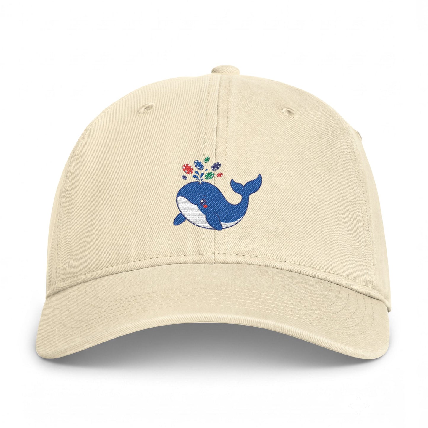 GGC Poker Whale Cap | Washed Coastal Dad Hat