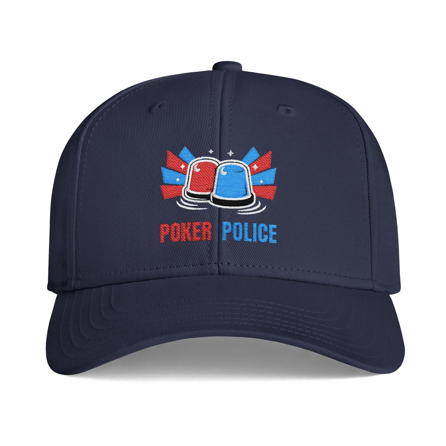GGC [Poker Police] Poker Hat — Structured Snapback