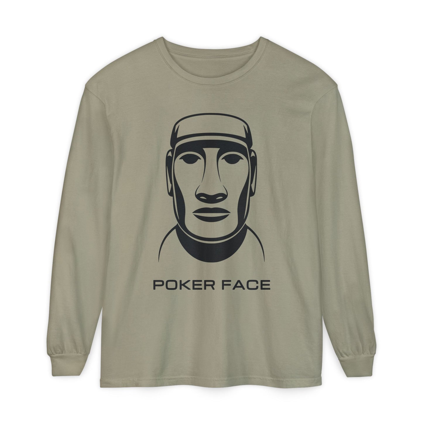 GGC Poker Face | Long Sleeve Shirt