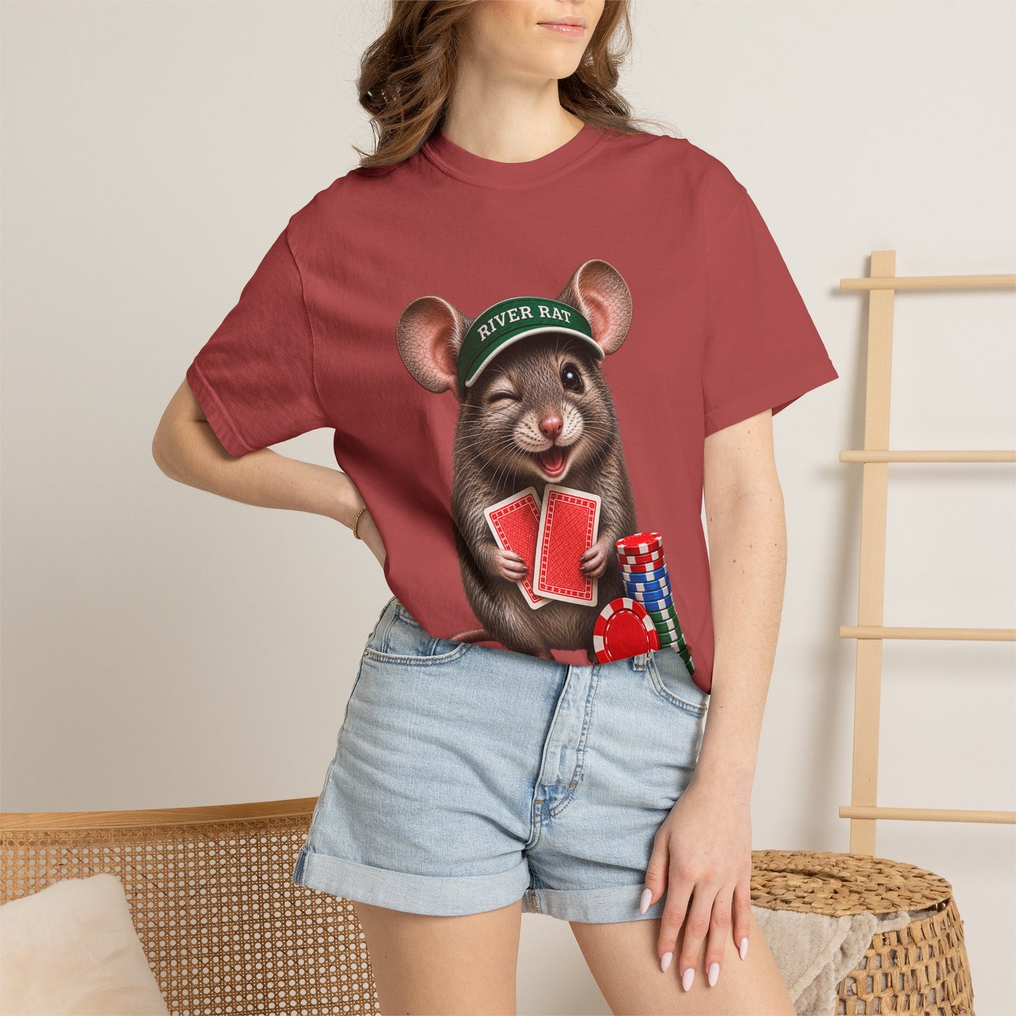 GGC [River Rat] Poker Shirt — T-Shirt