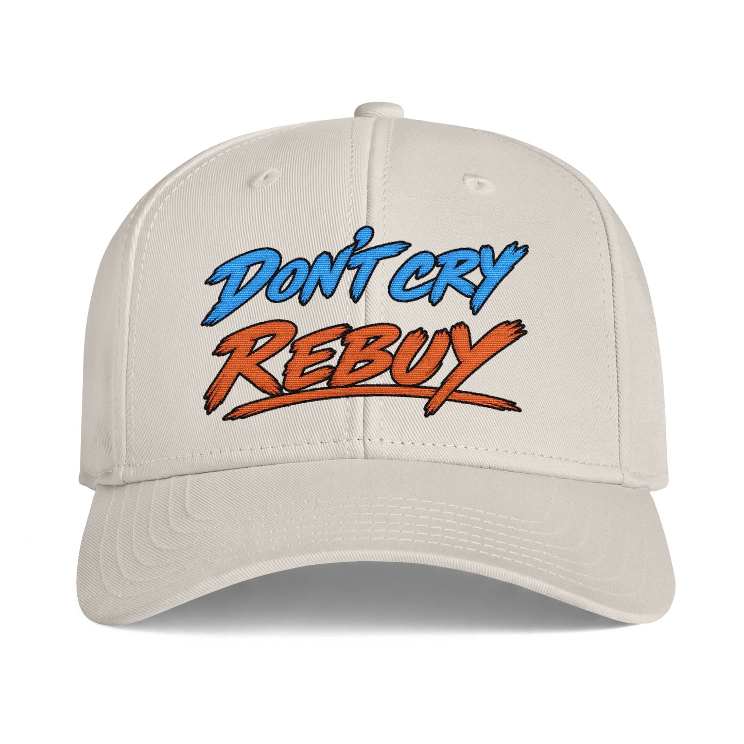 GGC [Don't Cry Rebuy] Poker Hat — Structured Snapback