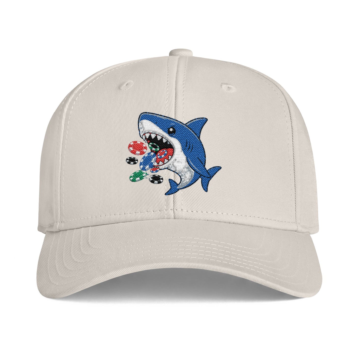 GGC [Poker Shark] Poker Hat — Structured Snapback