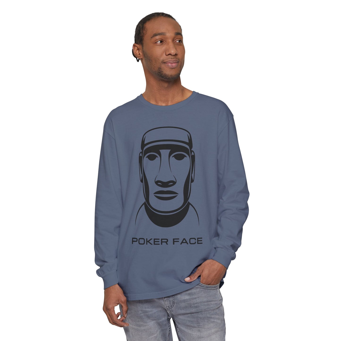 GGC Poker Face | Long Sleeve Shirt