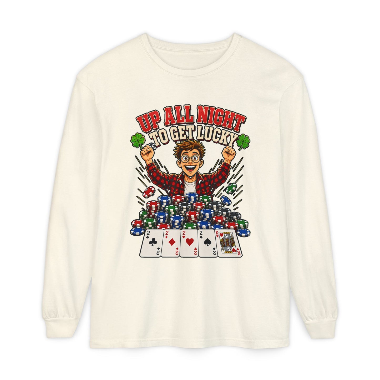 GGC Up All Night To Get Lucky | Long Sleeve Shirt