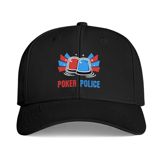GGC [Poker Police] Poker Hat — Structured Snapback
