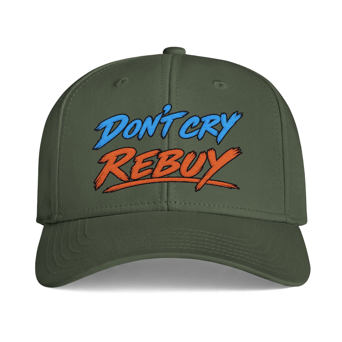 GGC [Don't Cry Rebuy] Poker Hat — Structured Snapback