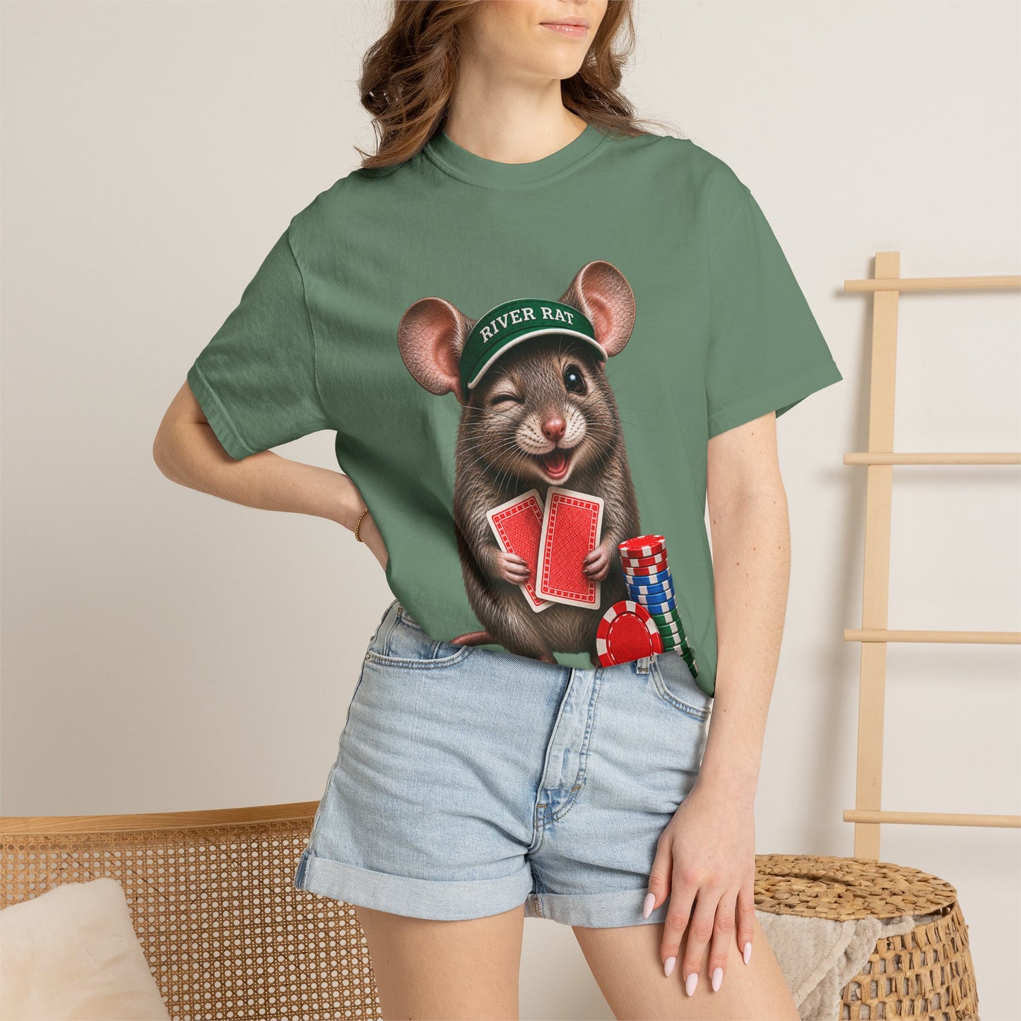 GGC [River Rat] Poker Shirt — T-Shirt