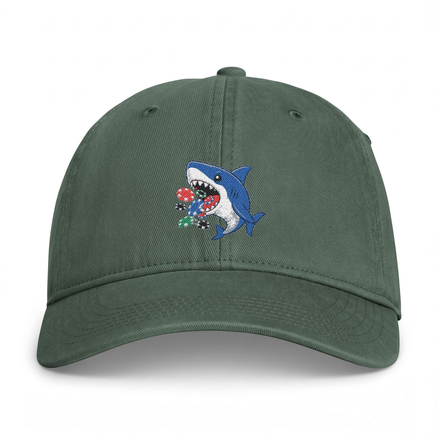 GGC Poker Shark Cap | Washed Coastal Dad Hat
