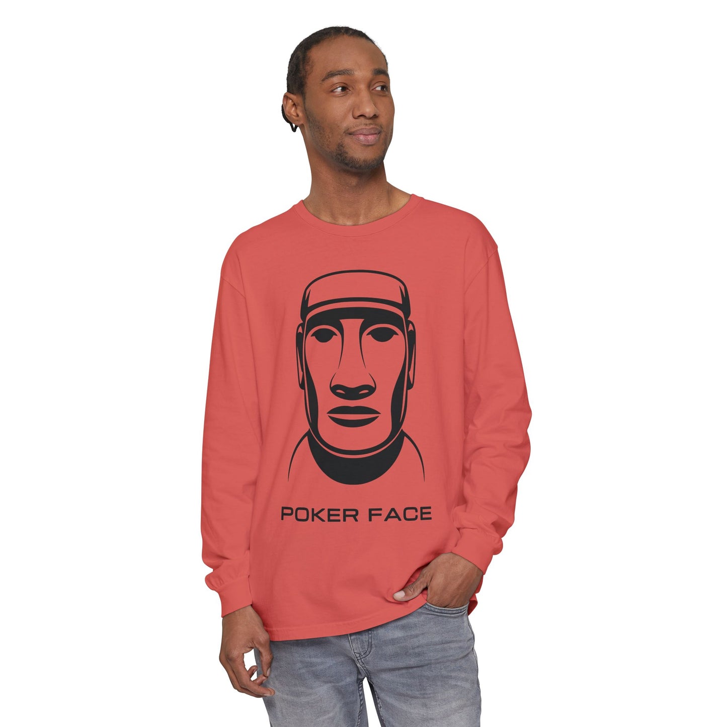 GGC Poker Face | Long Sleeve Shirt