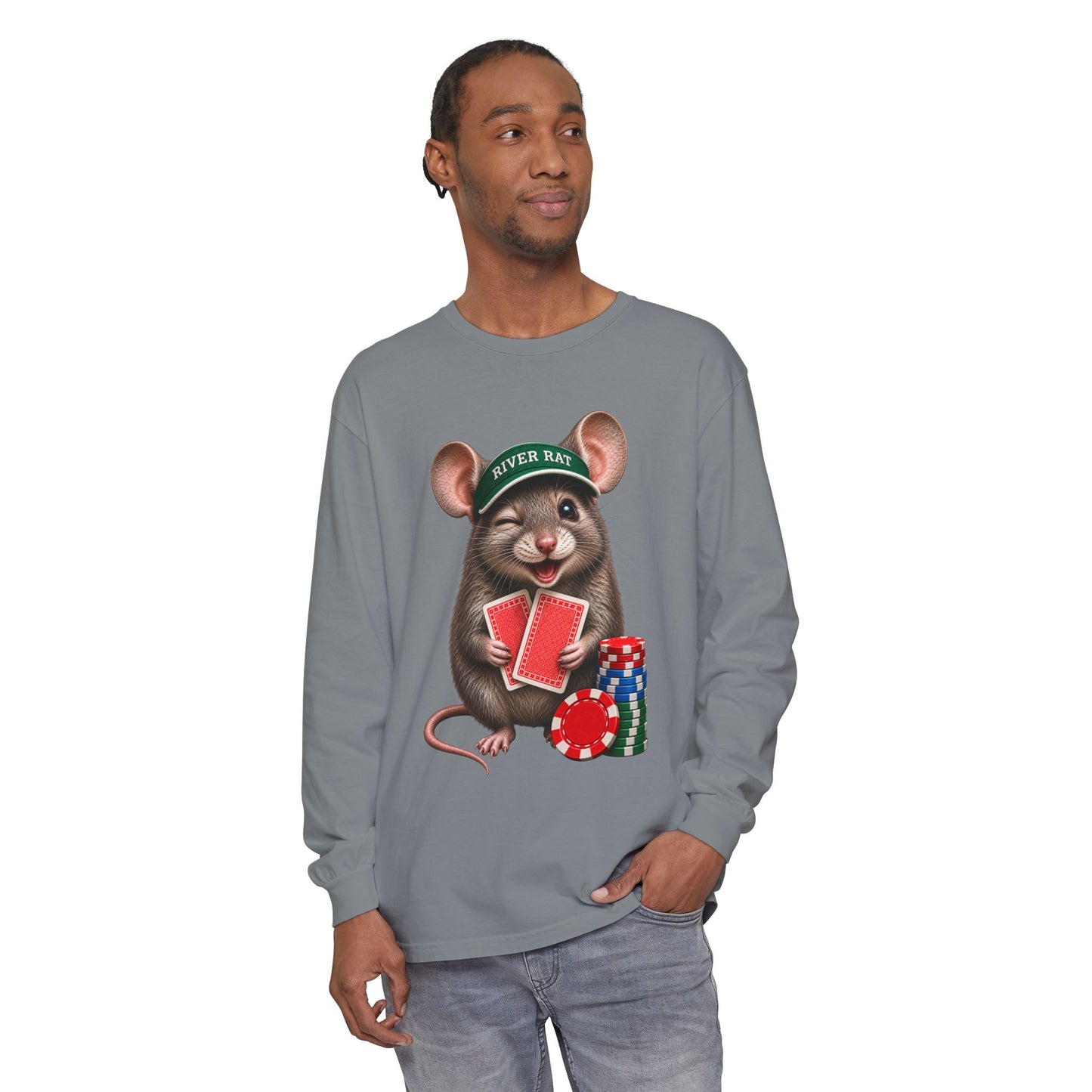 GGC [River Rat] Poker Shirt — Long Sleeve Shirt