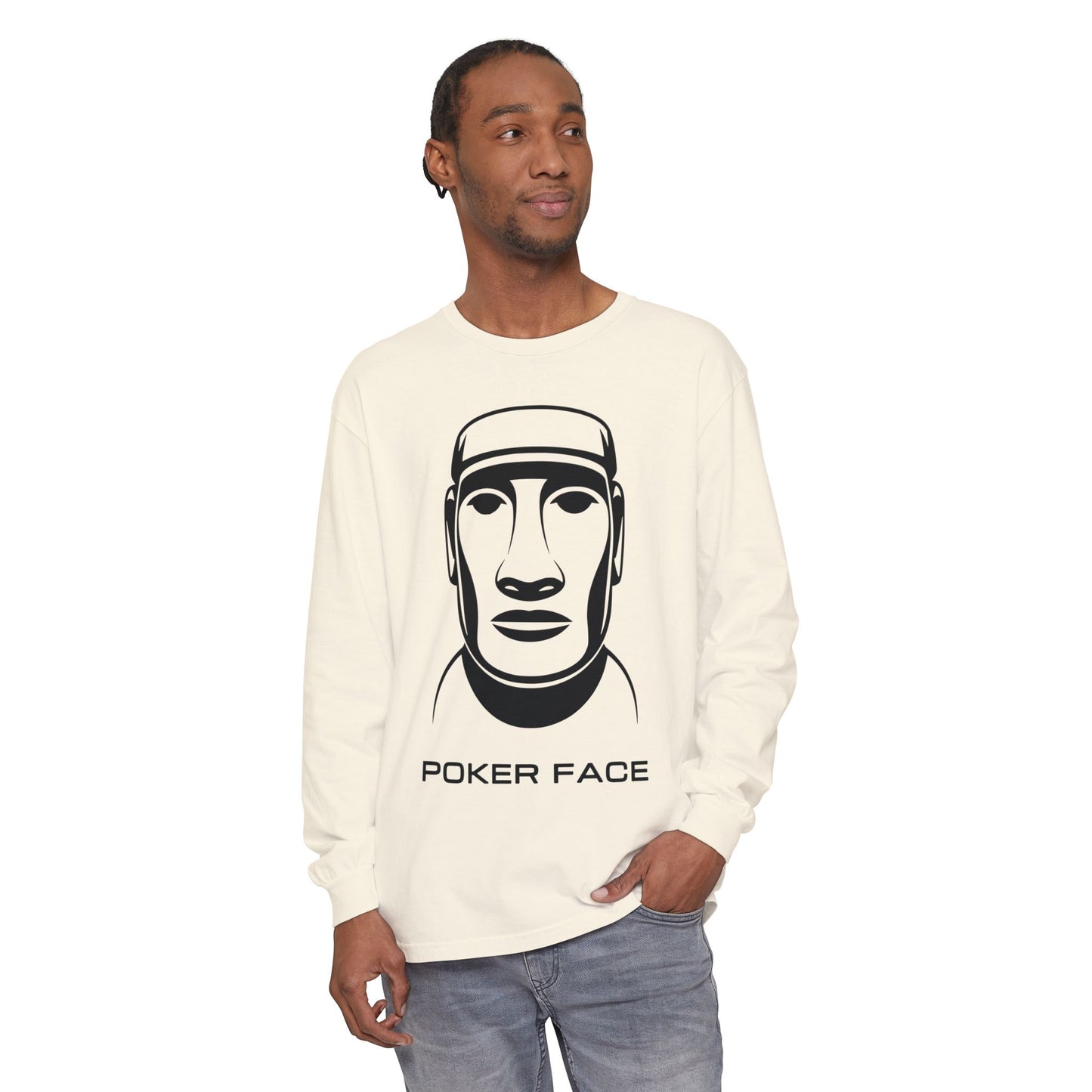 GGC Poker Face | Long Sleeve Shirt