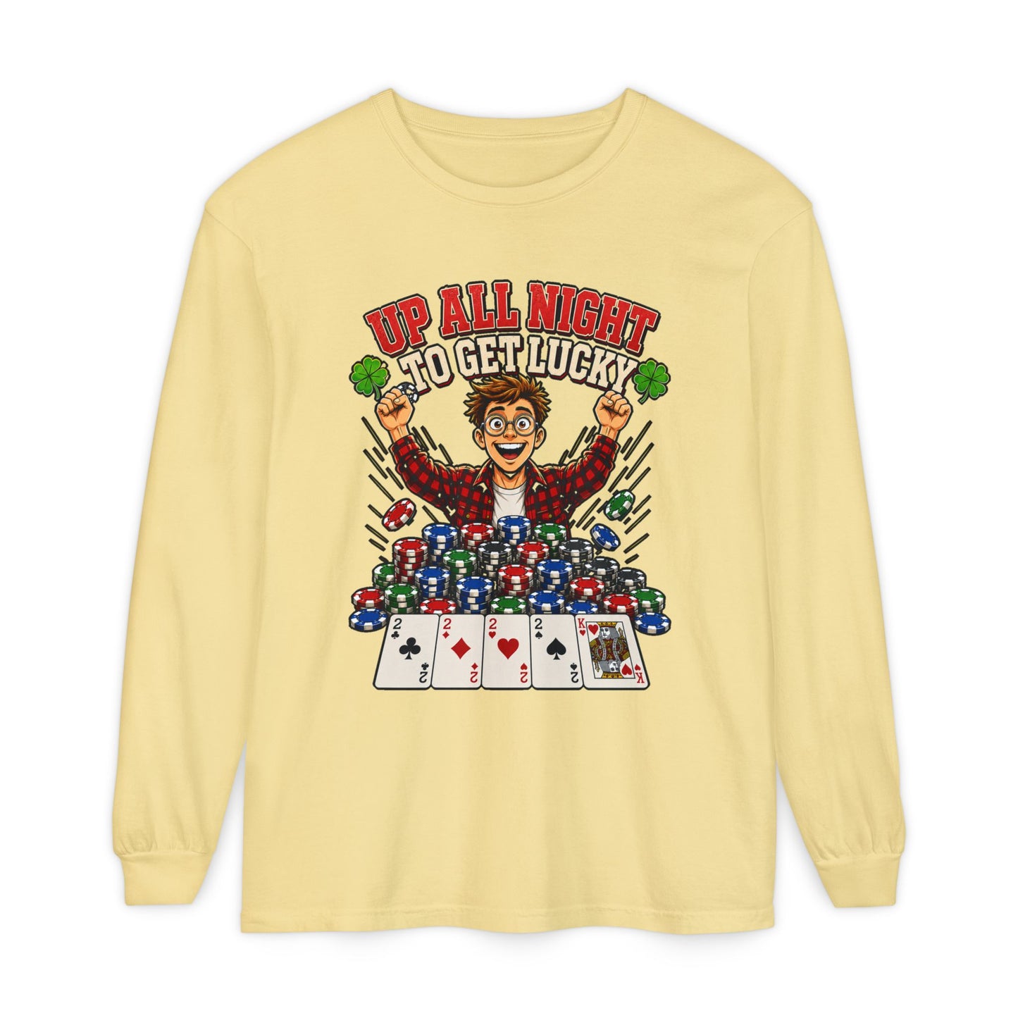 GGC Up All Night To Get Lucky | Long Sleeve Shirt