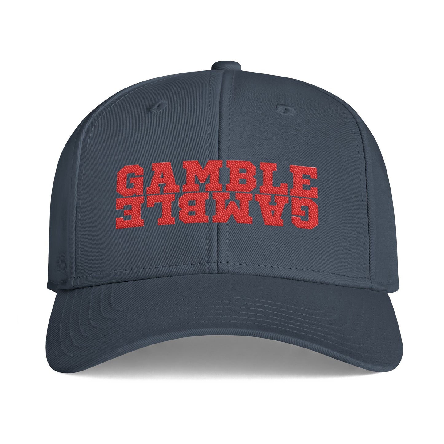 GGC [RED Gamble Gamble] Poker Hat — Structured Snapback