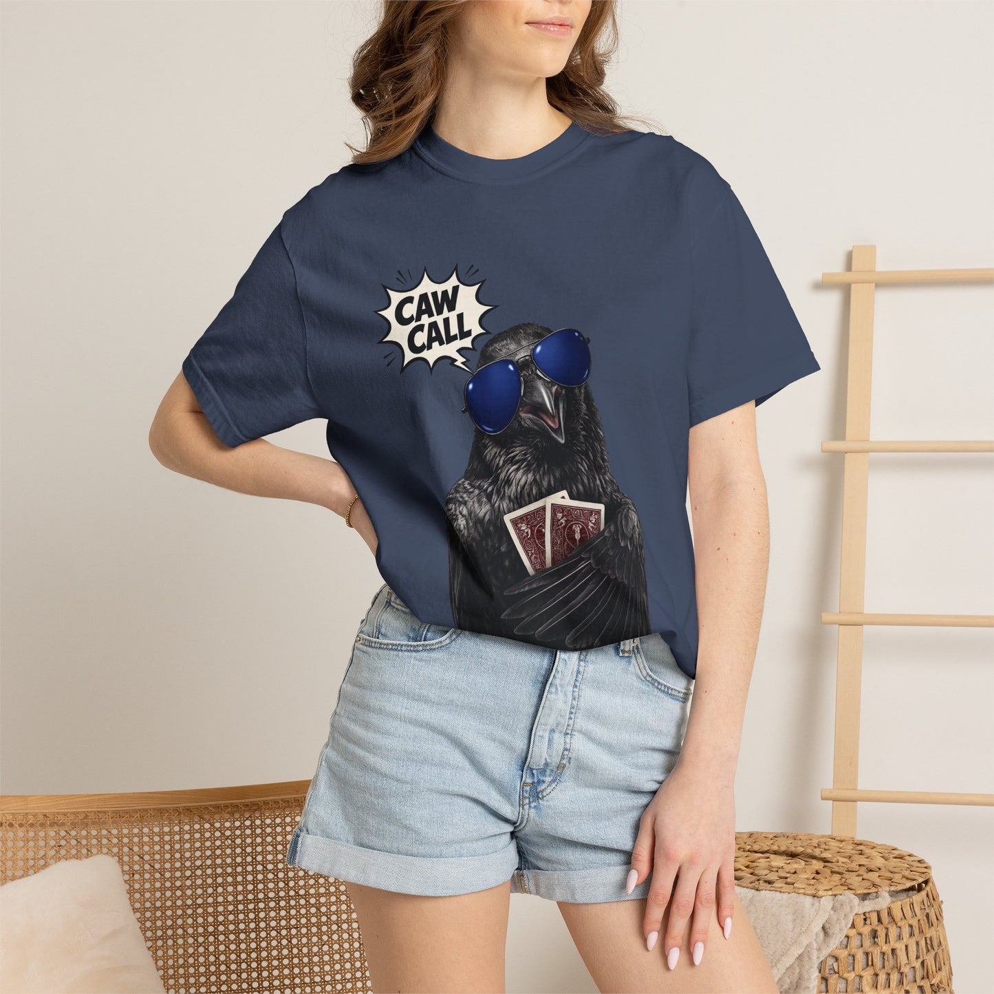 GGC Caw Call Crow Poker Shirt | T-Shirt