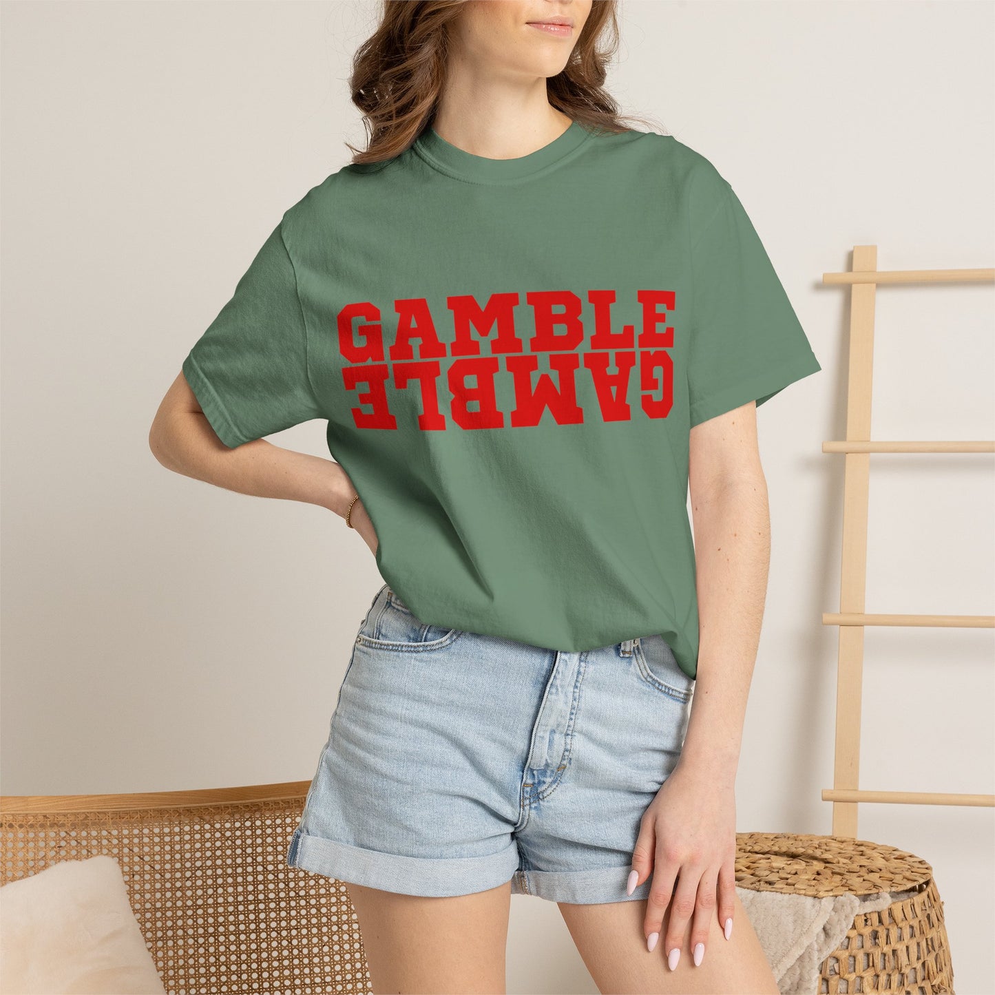 GGC [Red Gamble Gamble] Poker Shirt — T-Shirt