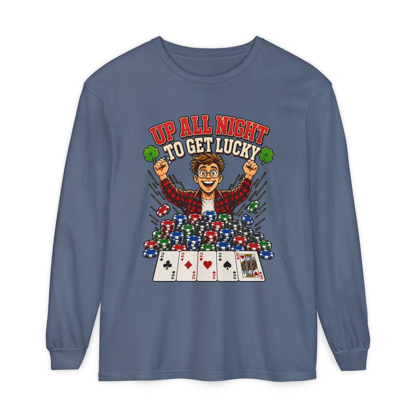 GGC Up All Night To Get Lucky | Long Sleeve Shirt