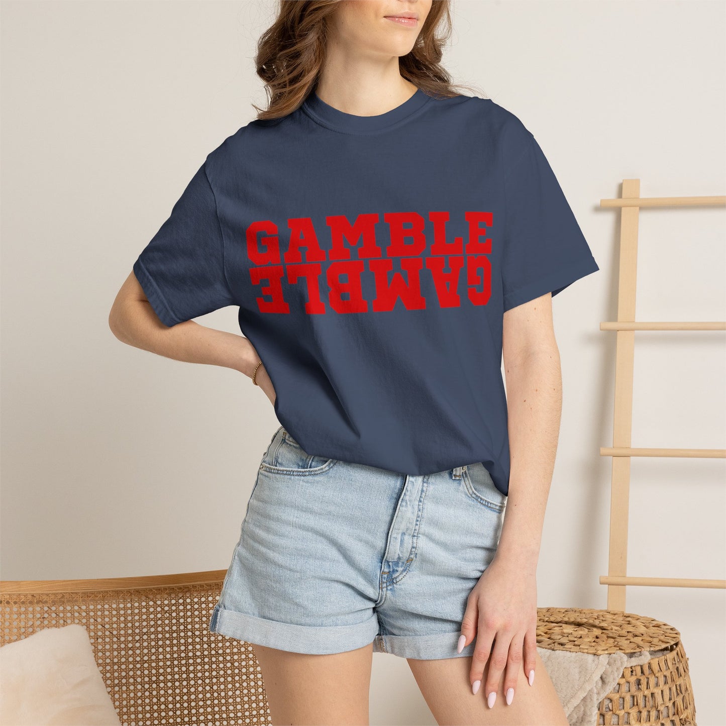 GGC [Red Gamble Gamble] Poker Shirt — T-Shirt
