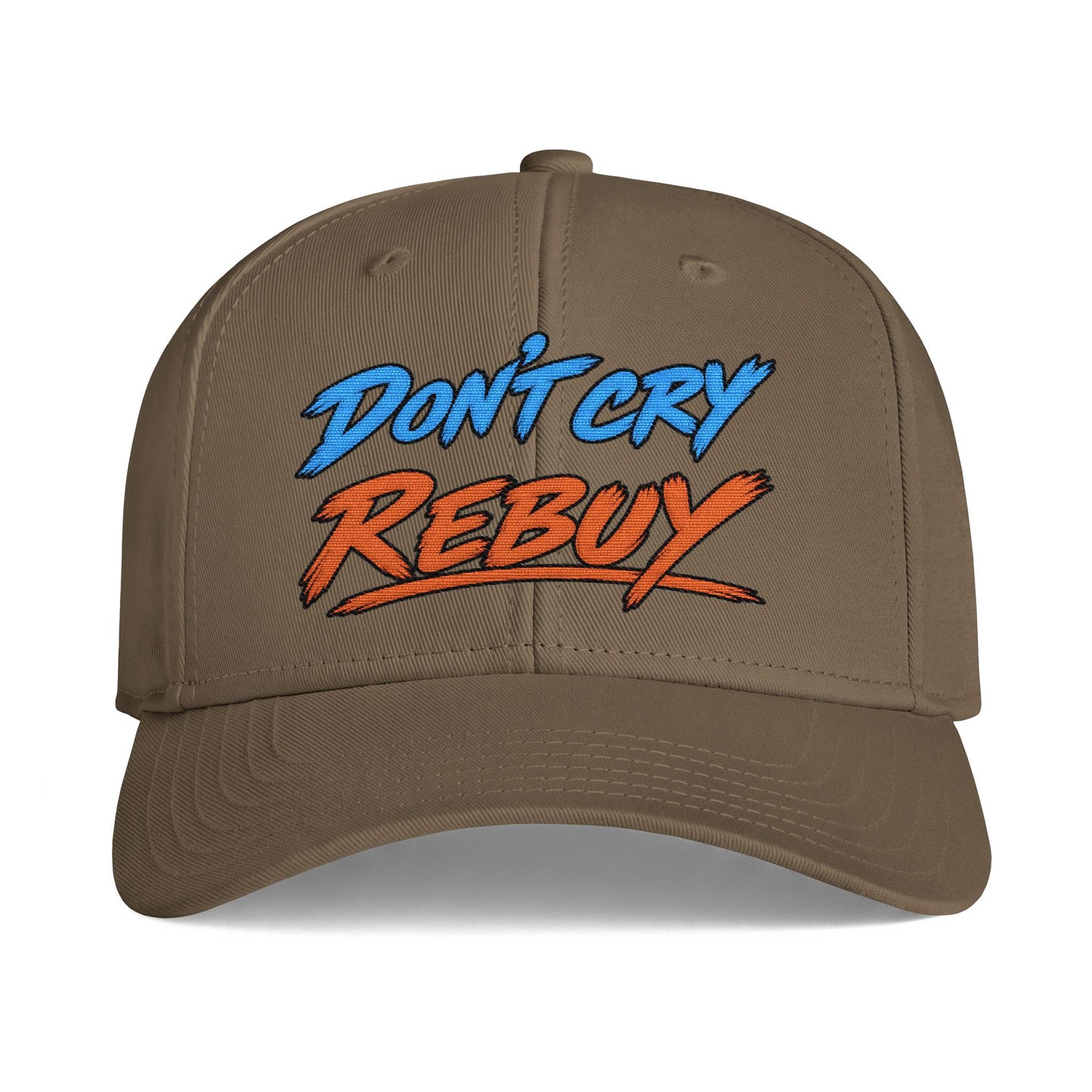 GGC [Don't Cry Rebuy] Poker Hat — Structured Snapback